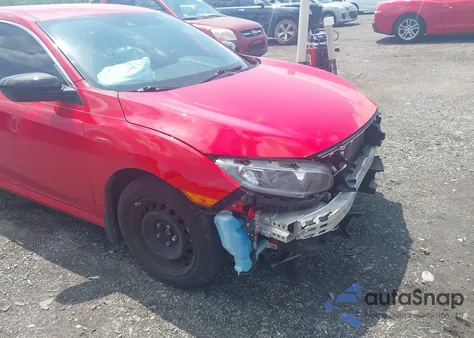 2019 Honda Civic Lx из США, поврежденный, VIN 2HGFC2F60KH538111